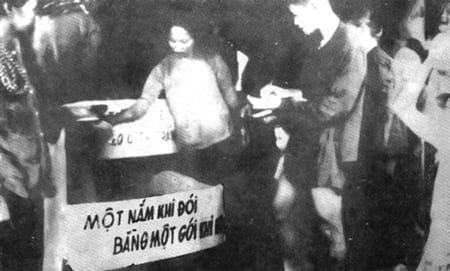 Nạn đói năm 1945 đã cướp đi sinh mạng của hơn hai triệu rưỡi đồng bào ta. Ảnh tư liệu. Nạn đói năm 1945 đã cướp đi sinh mạng của hơn hai triệu rưỡi đồng bào ta. Ảnh tư liệu.